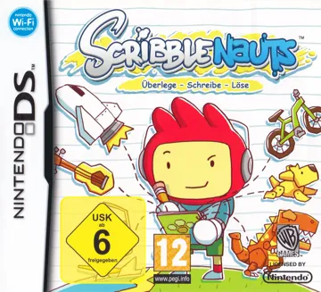 Scribblenauts (Europe) (En,Sv,No,Da,Fi) box cover front